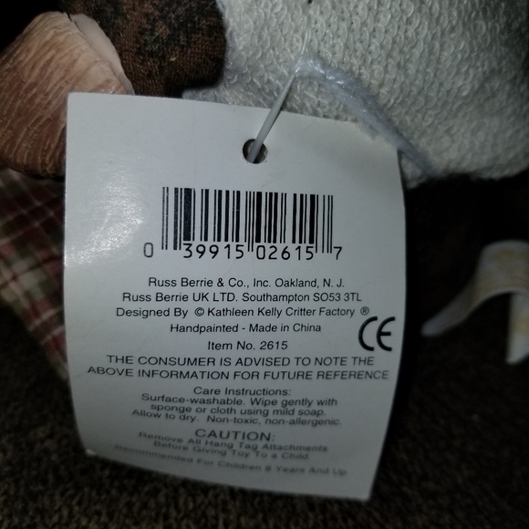 Russ Berrie Mrs Crabtree Item 2615 - Picture 6 of 7